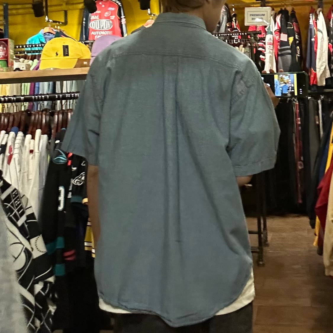 [HI] 칼하트 반팔 데님셔츠 상품이미지5