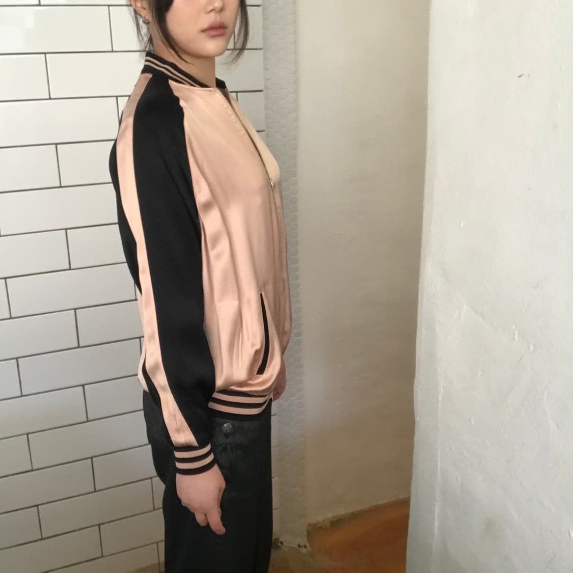 생로랑 지퍼 디테일 집업 자켓 상품이미지6