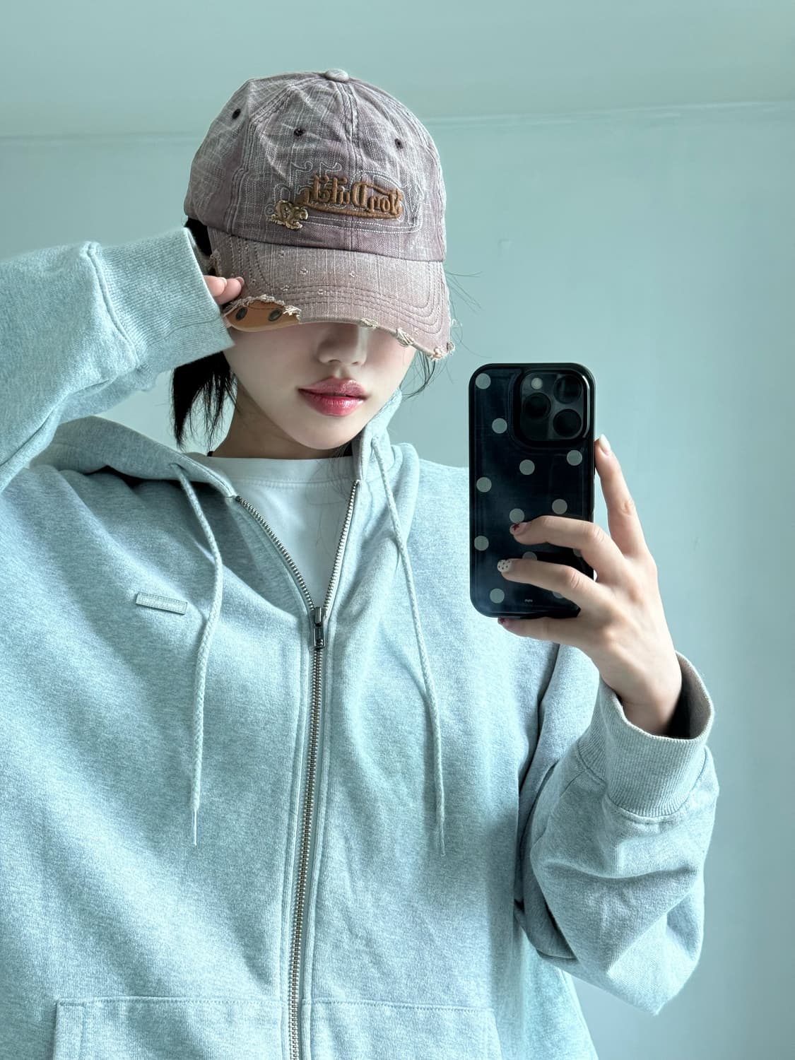 본더치 빈티지 퍼플 캡 상품이미지1
