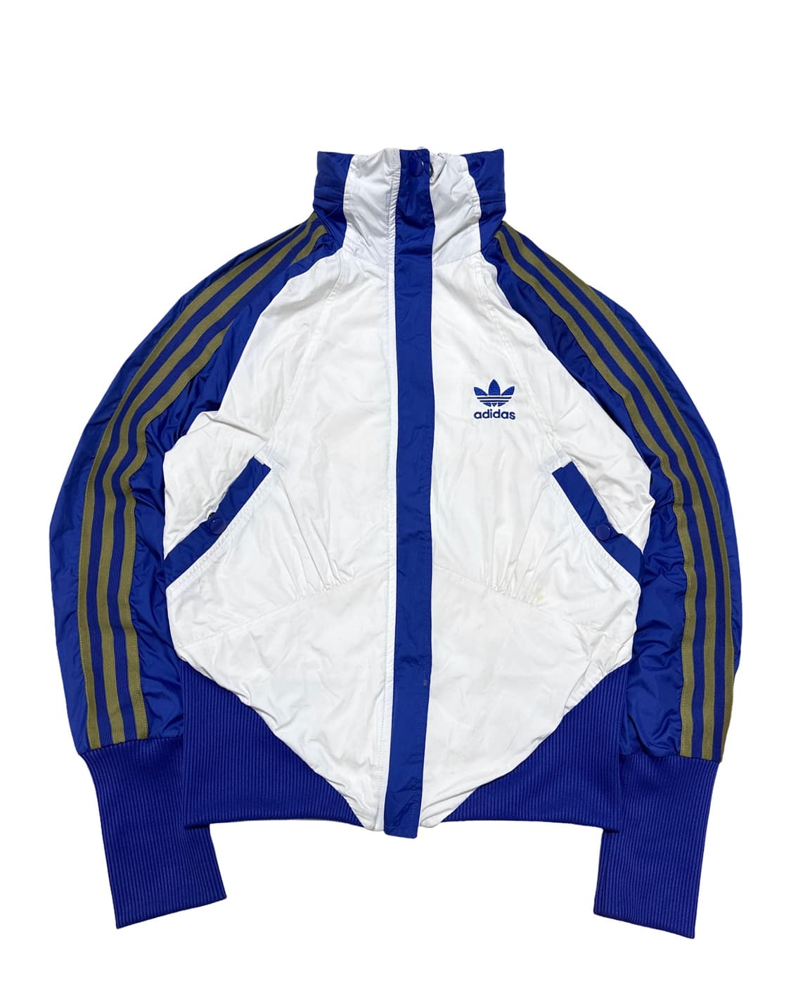 아디다스 파이어버드 흰/파 바람막이 상품이미지2