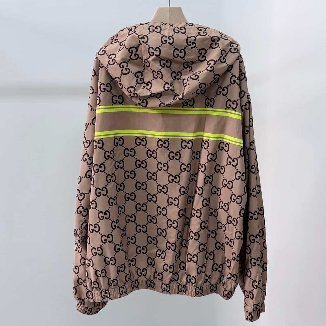 [S+급/54] 구찌 GG 로고 나일론 후드 바람막이 자켓 상품이미지5