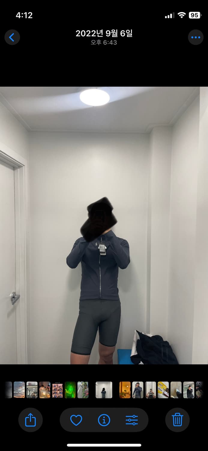 NSR 폰도 윈드프루프 긴팔져지 자켓 바지 자전거 상품이미지8