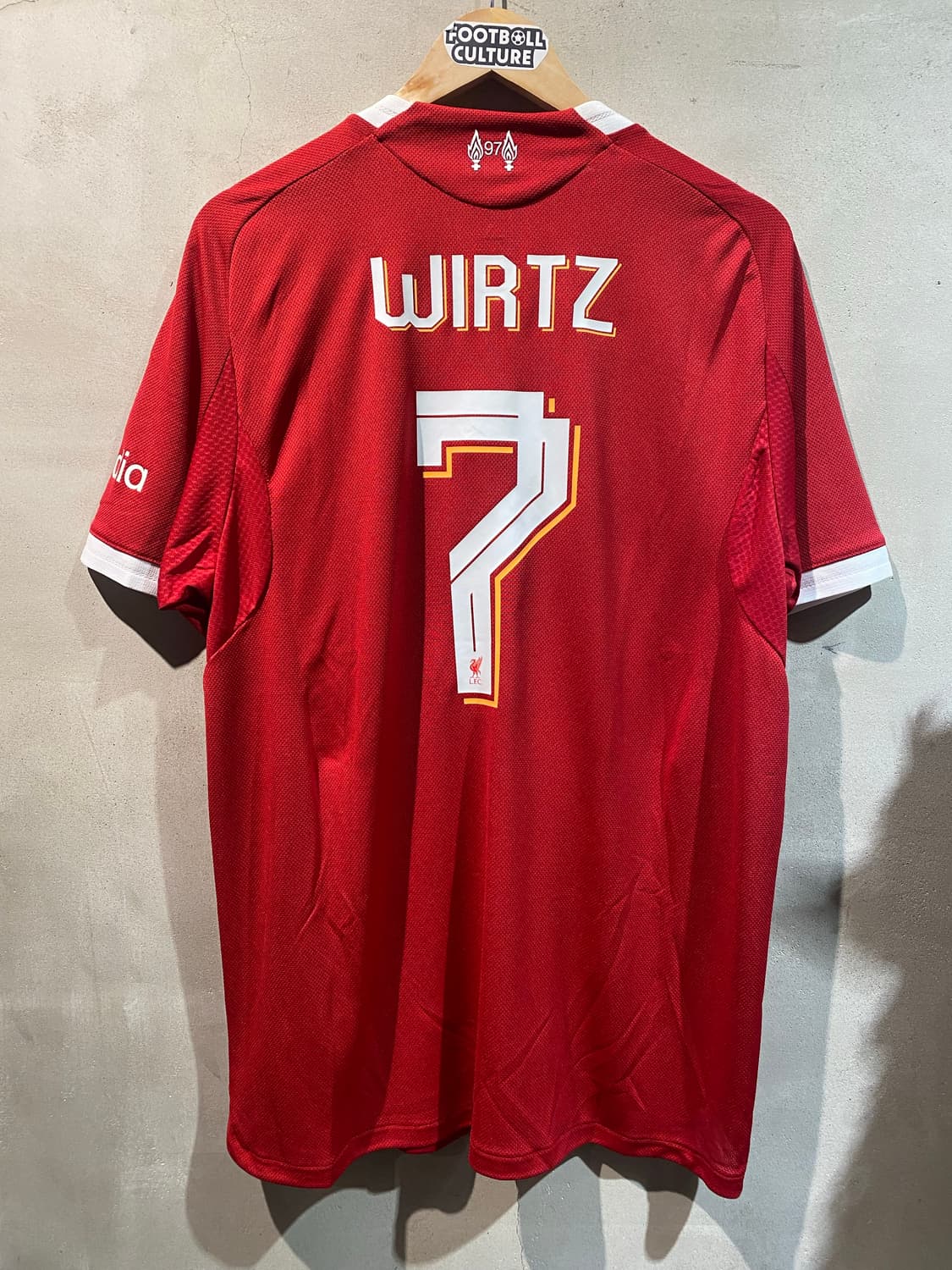 25-26 리버풀 비르츠 어센틱 홈 유니폼 (NEW) 상품이미지7