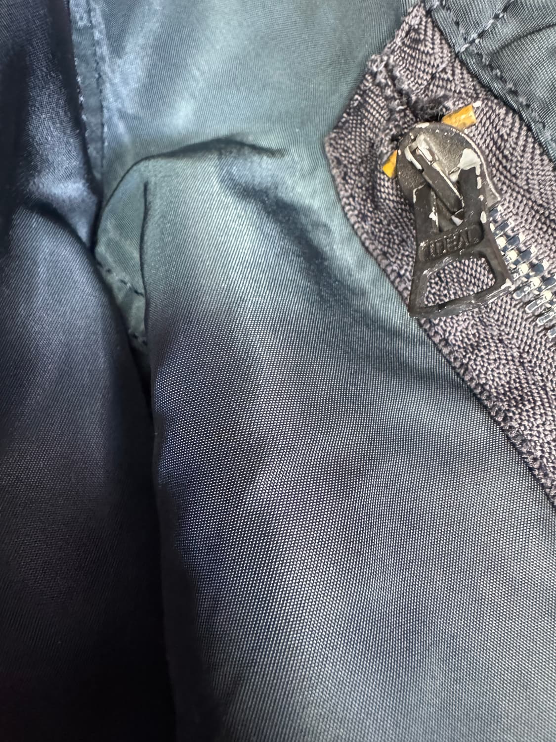 빈티지 알파인더스트리 ma-1 항공점퍼 다크네이비 M 상품이미지3