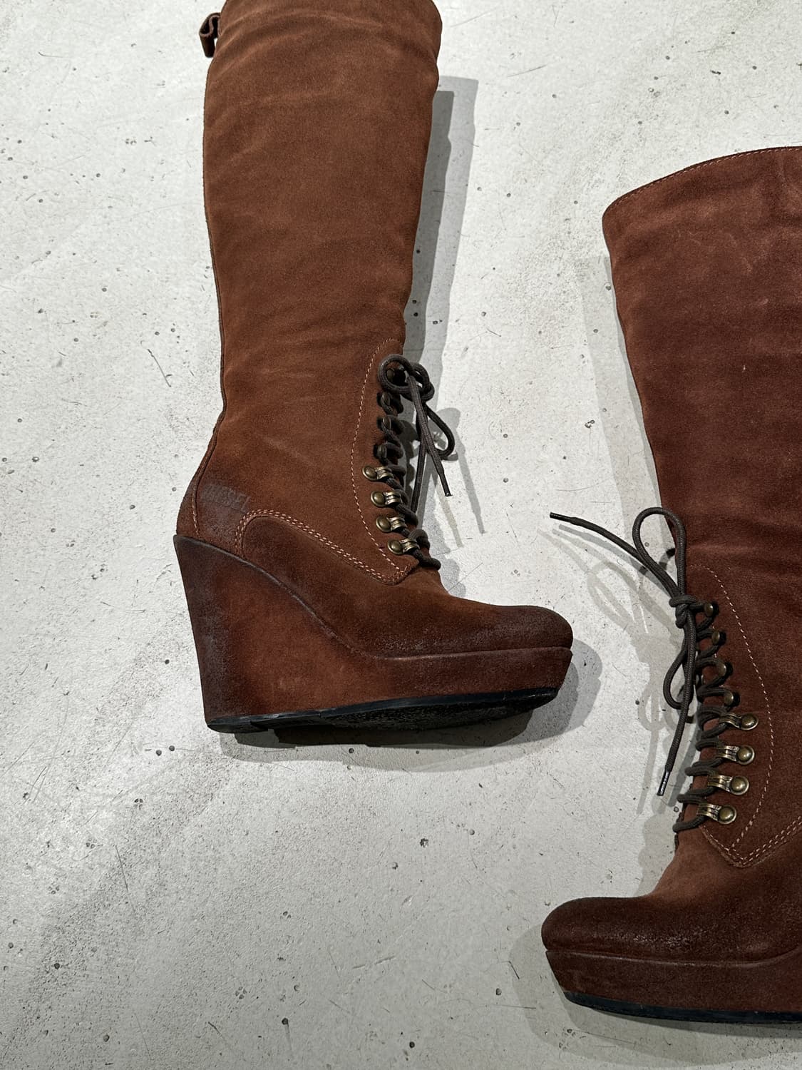 Diesel vintage wedge boots 상품이미지2