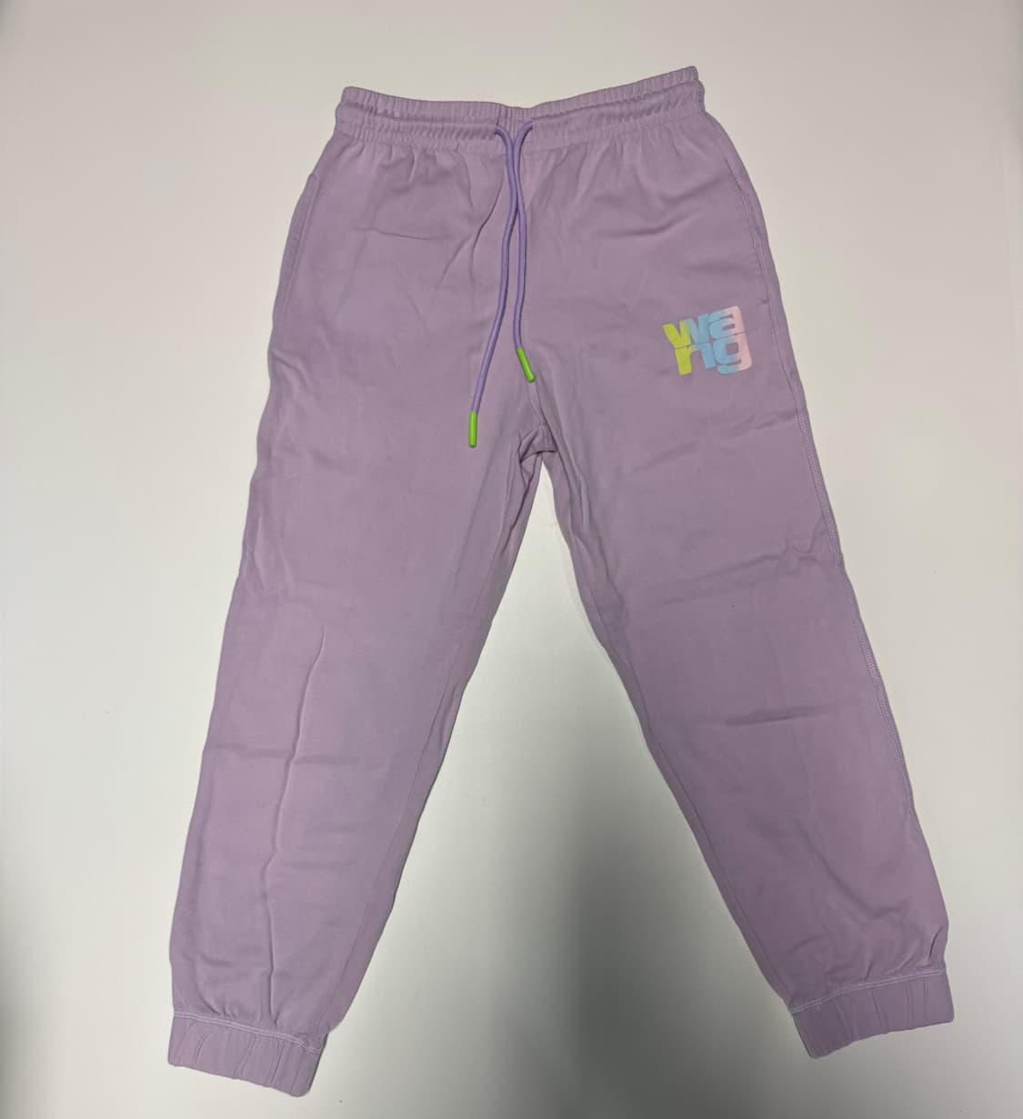여성 알렉산더왕 커스텀 트레이닝 조거팬츠 라벤더 상품이미지1
