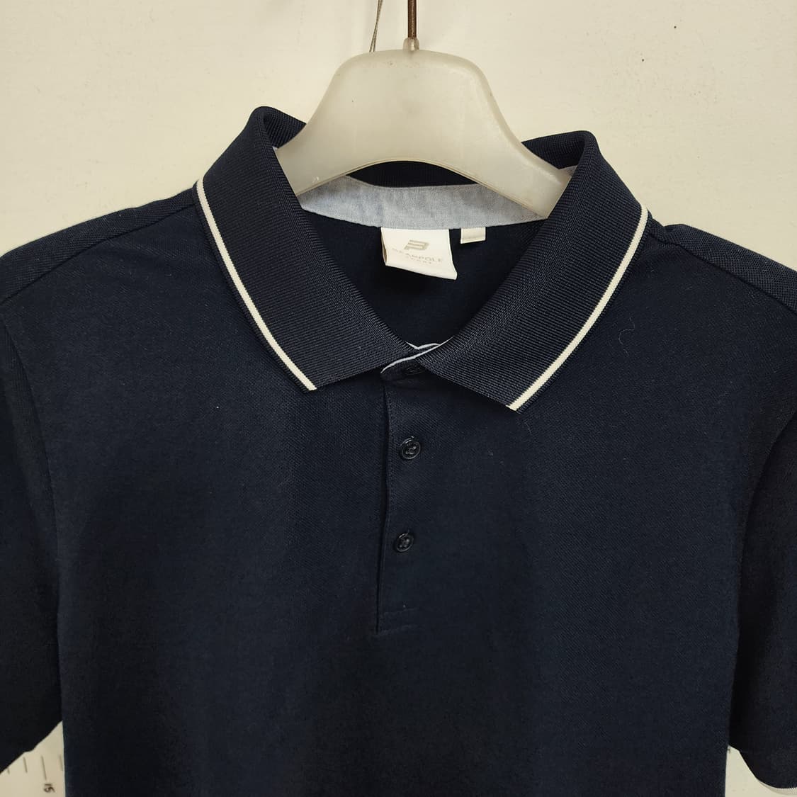 빈폴 네이비 카라 반팔티셔츠 상품이미지2