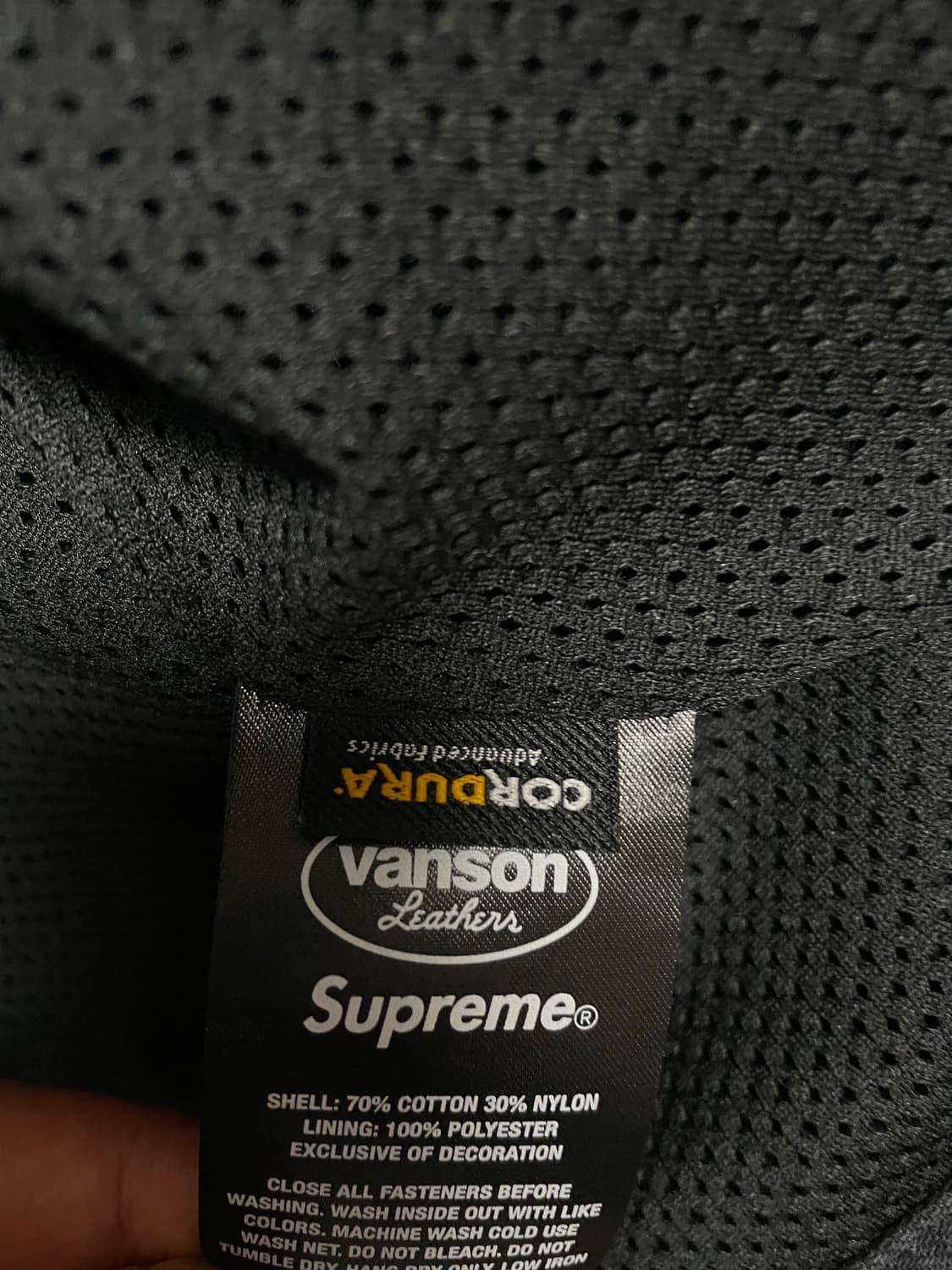 슈프림 밴슨 자켓 xl 상품이미지7