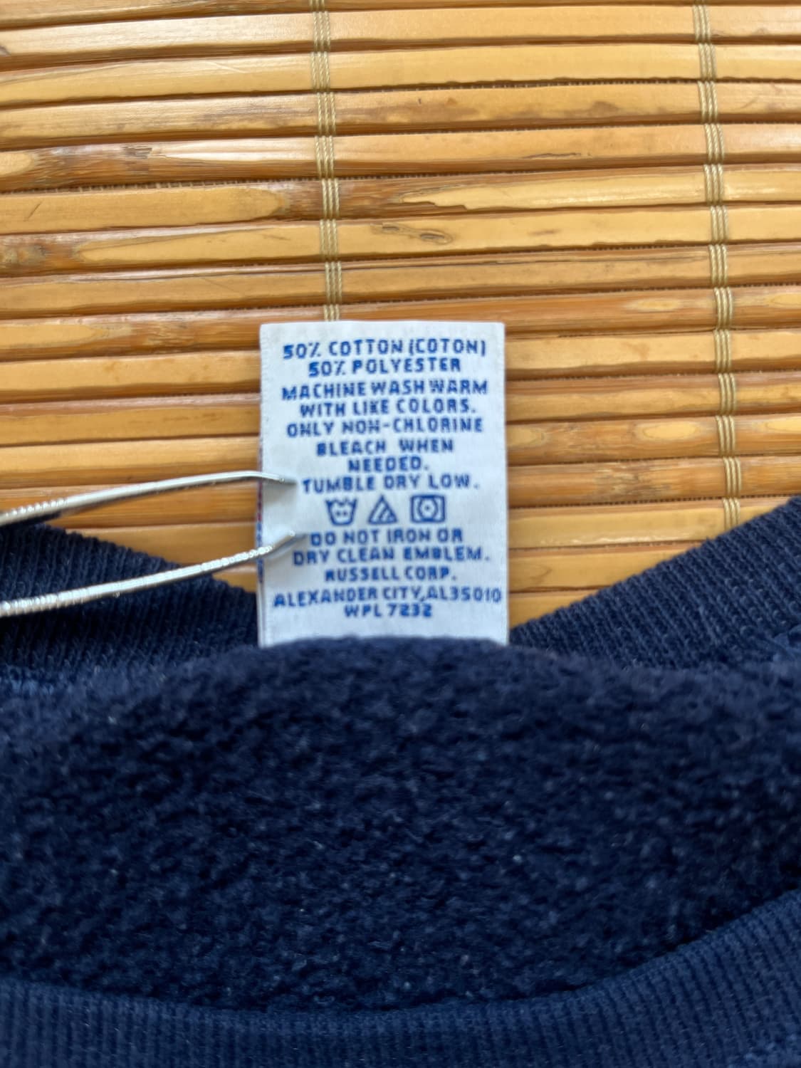 러셀 90s 스웻셔츠 네이비 L 상품이미지4