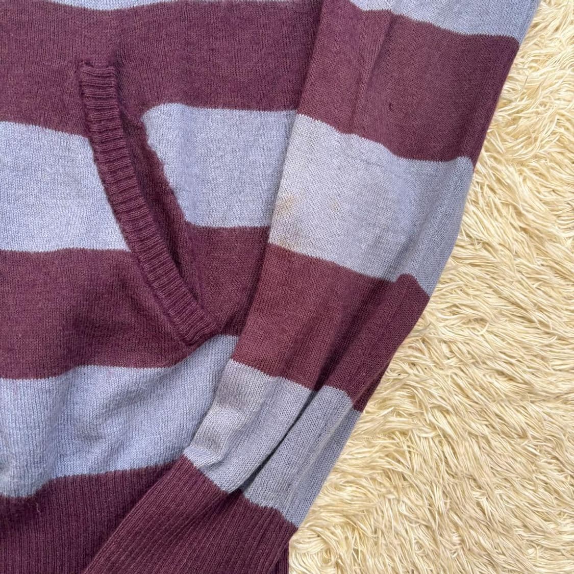 히스테릭 글래머 보더 니트 후드 가디건 상품이미지10