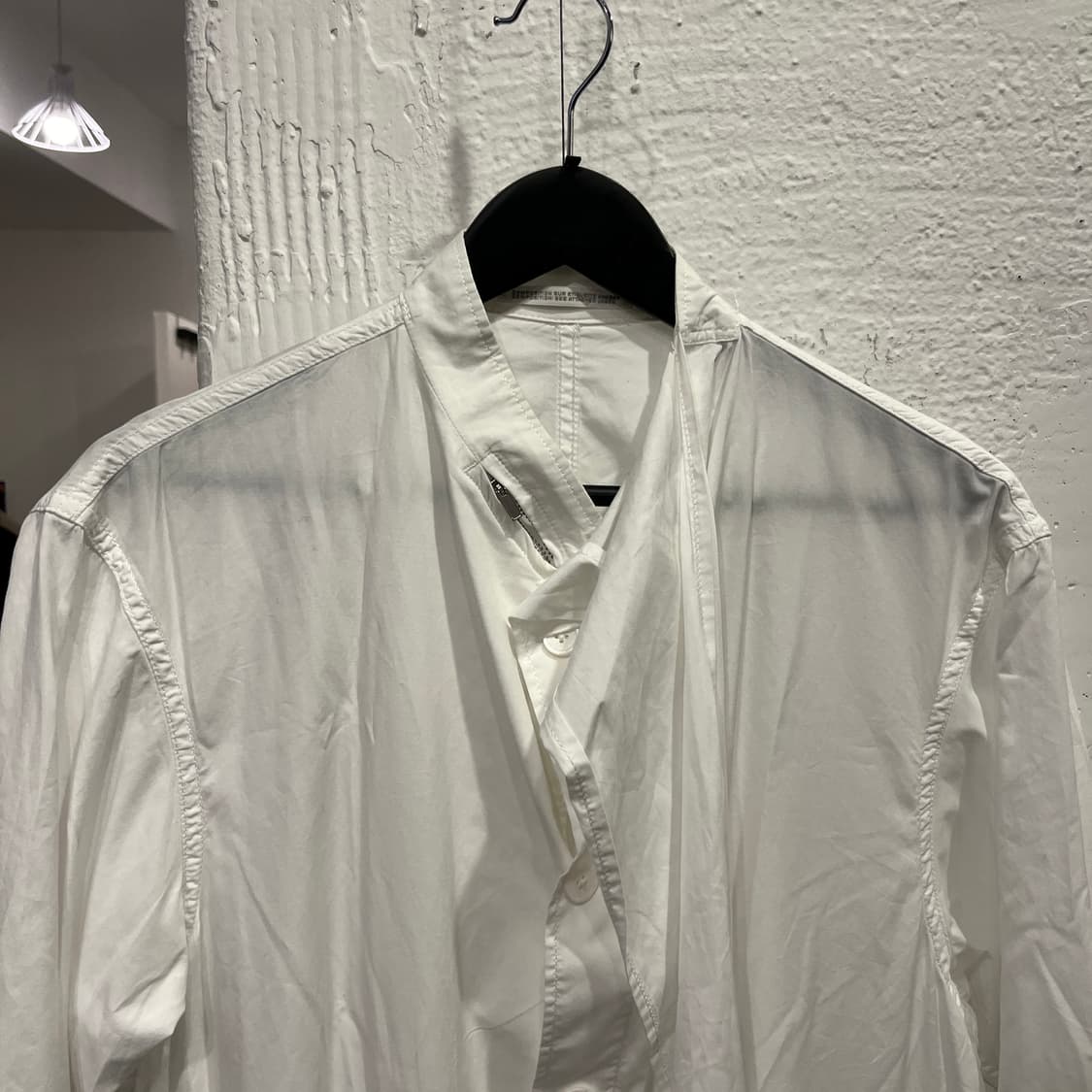 요지야마모토 푸르옴므 스카프 레이어드 샵코트 상품이미지2