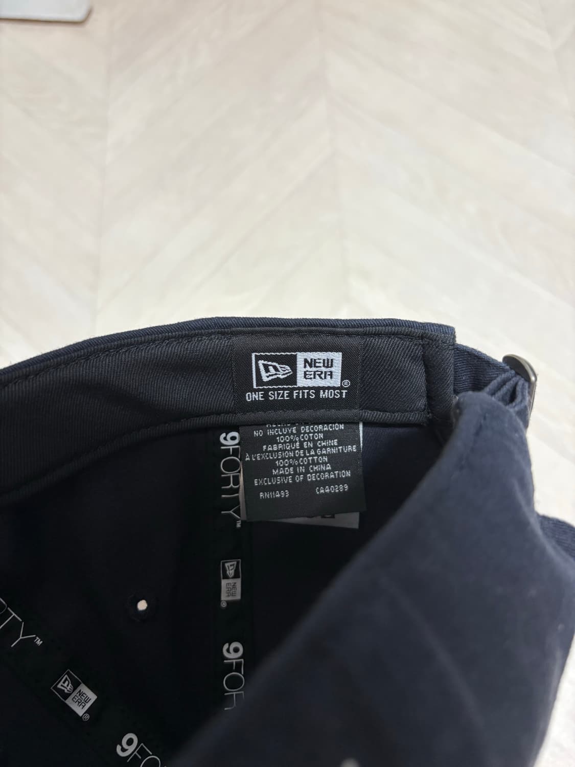 [OSFM] 뉴에라 940UNST 뉴욕 양키스 볼캡 네이비 상품이미지6