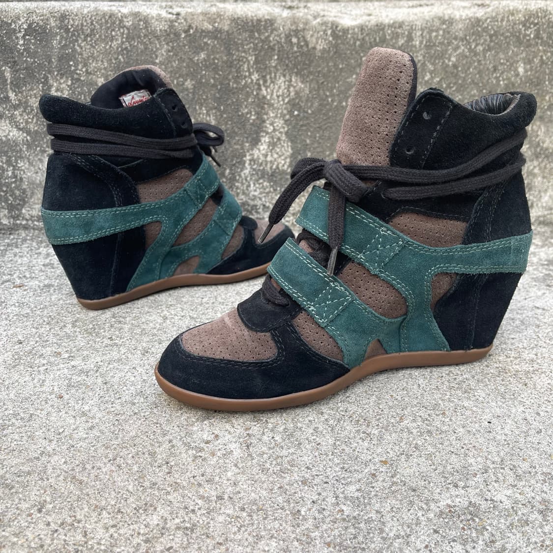 [38] ASH 스웨이드 웨지힐 스니커즈 (245) 상품이미지4