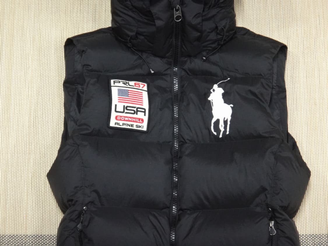 (S) 폴로랄프로렌 빅포니 자수 여성 패딩 베스트 상품이미지4