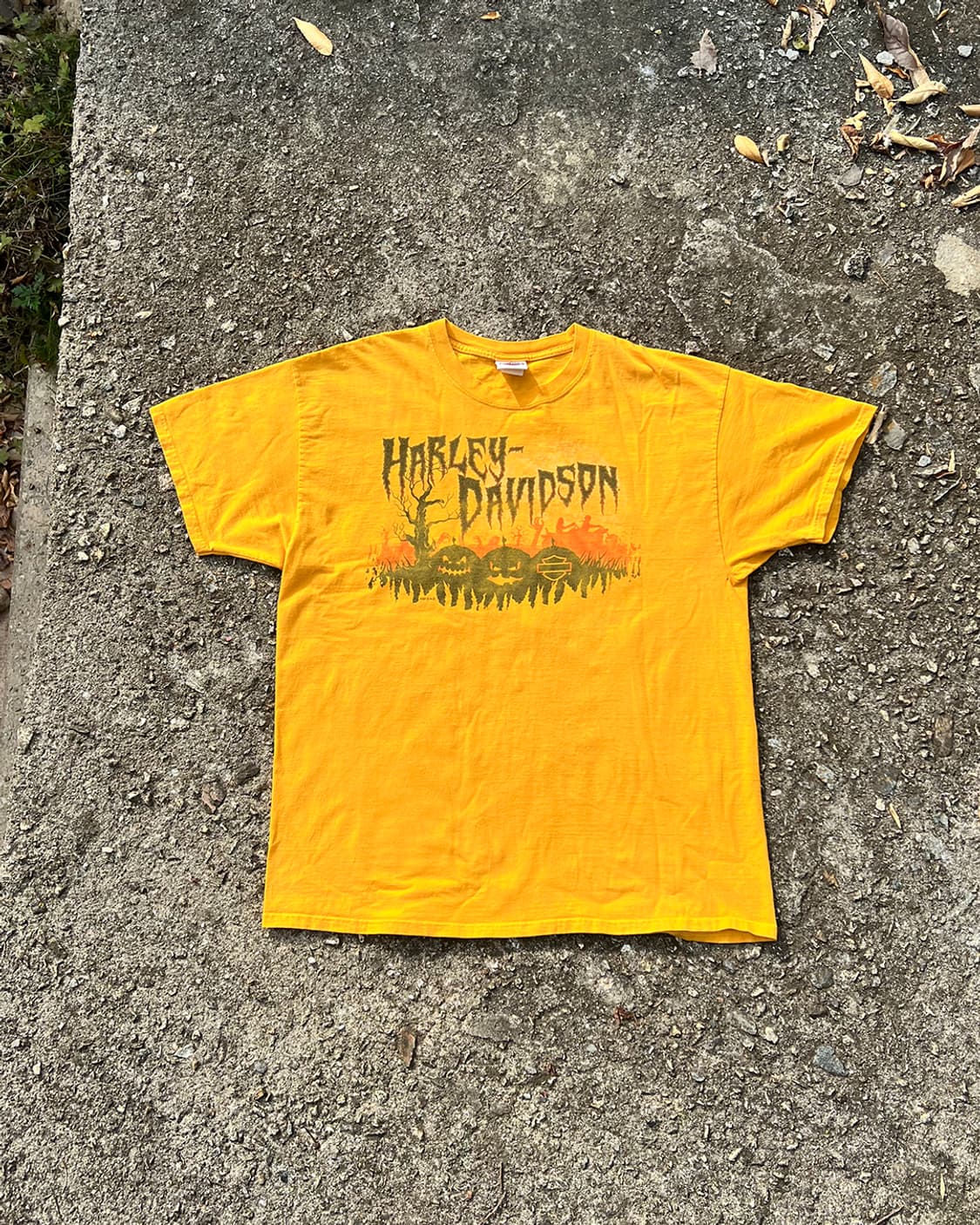 13’s Harley Davidson Halloween T-Shirt 상품이미지1