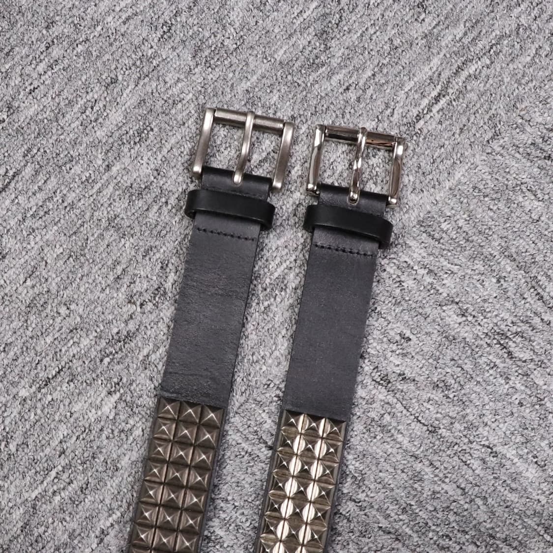 Chrome Grid Stud Belt 상품이미지6