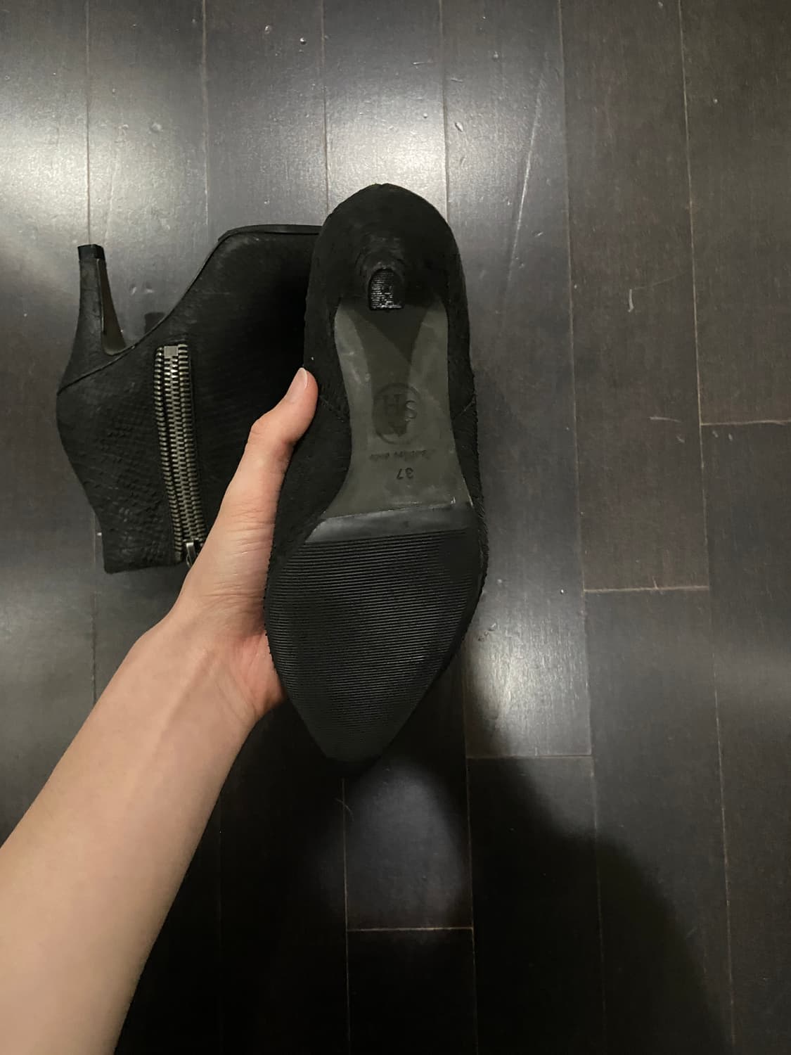 ash 파이톤 힐 앵글부츠 상품이미지6