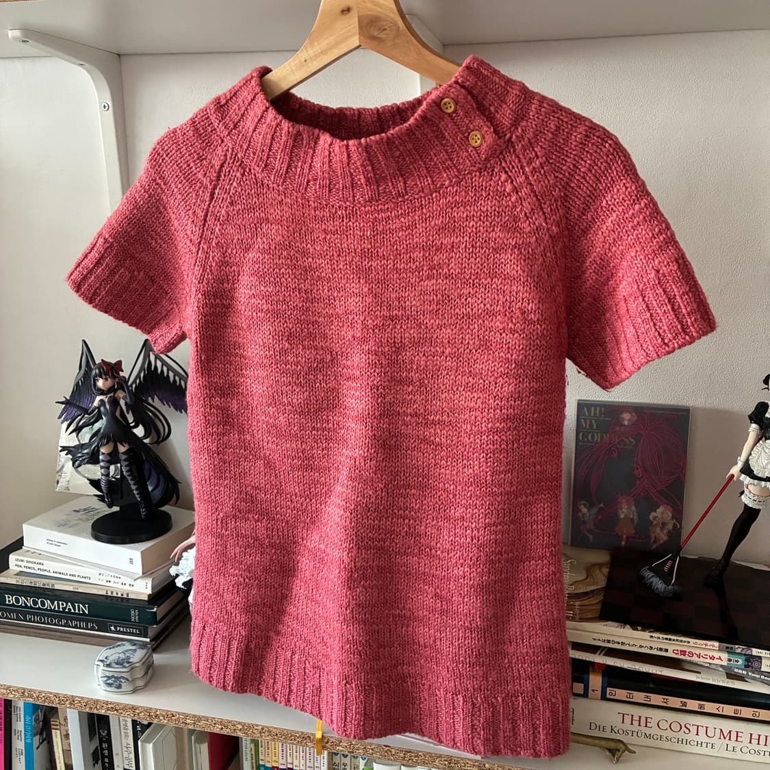 하프 슬리브 니트 상품이미지1