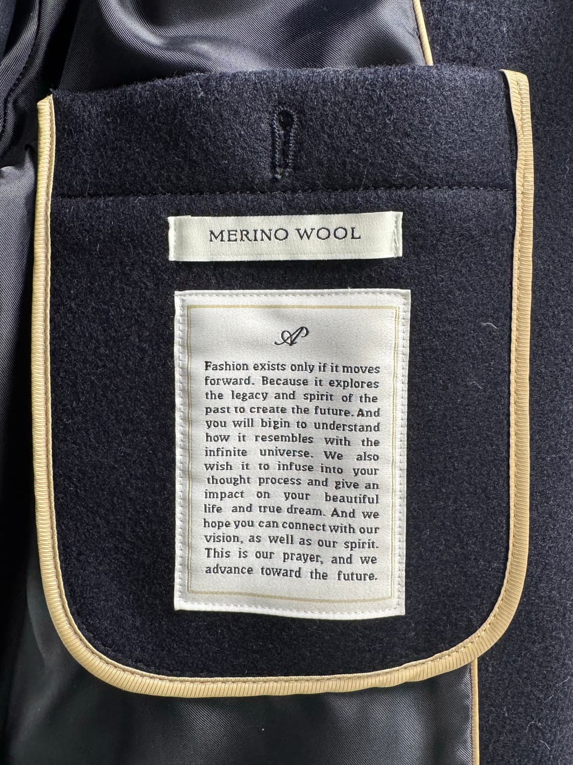 애프터프레이 리가즈 해링턴 블루종 네이비 M 상품이미지6