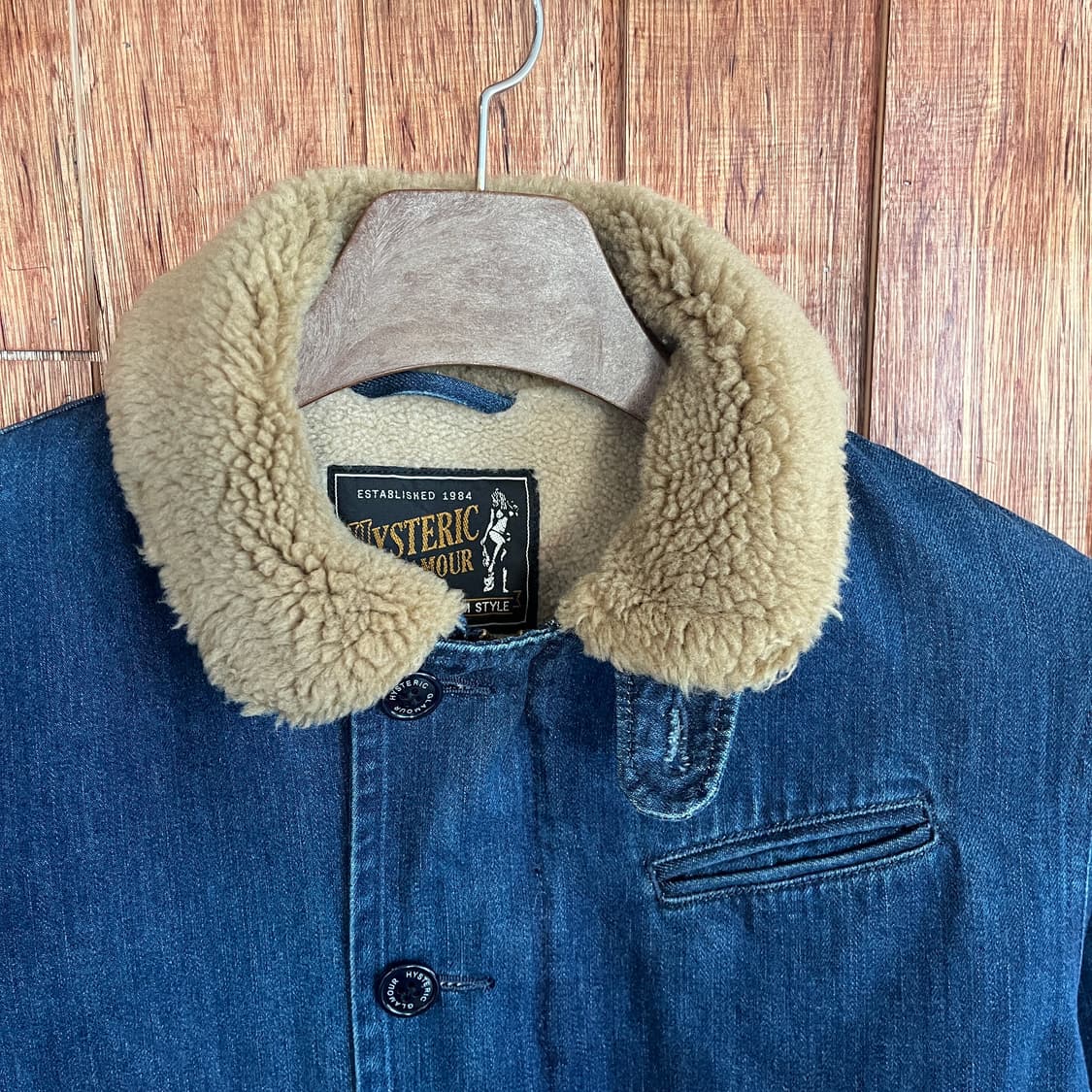 HYSTERIC GLAMOUR 쉐르파 데님자켓 상품이미지3