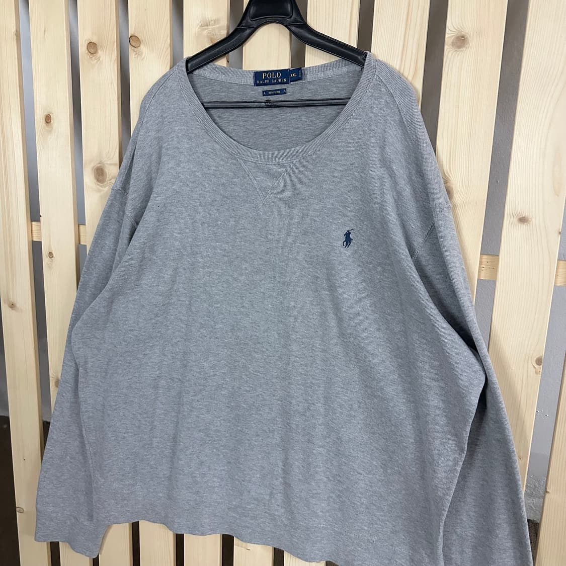 (2XL) 폴로 랄프로렌 그레이 베이직 맨투맨 상품이미지2