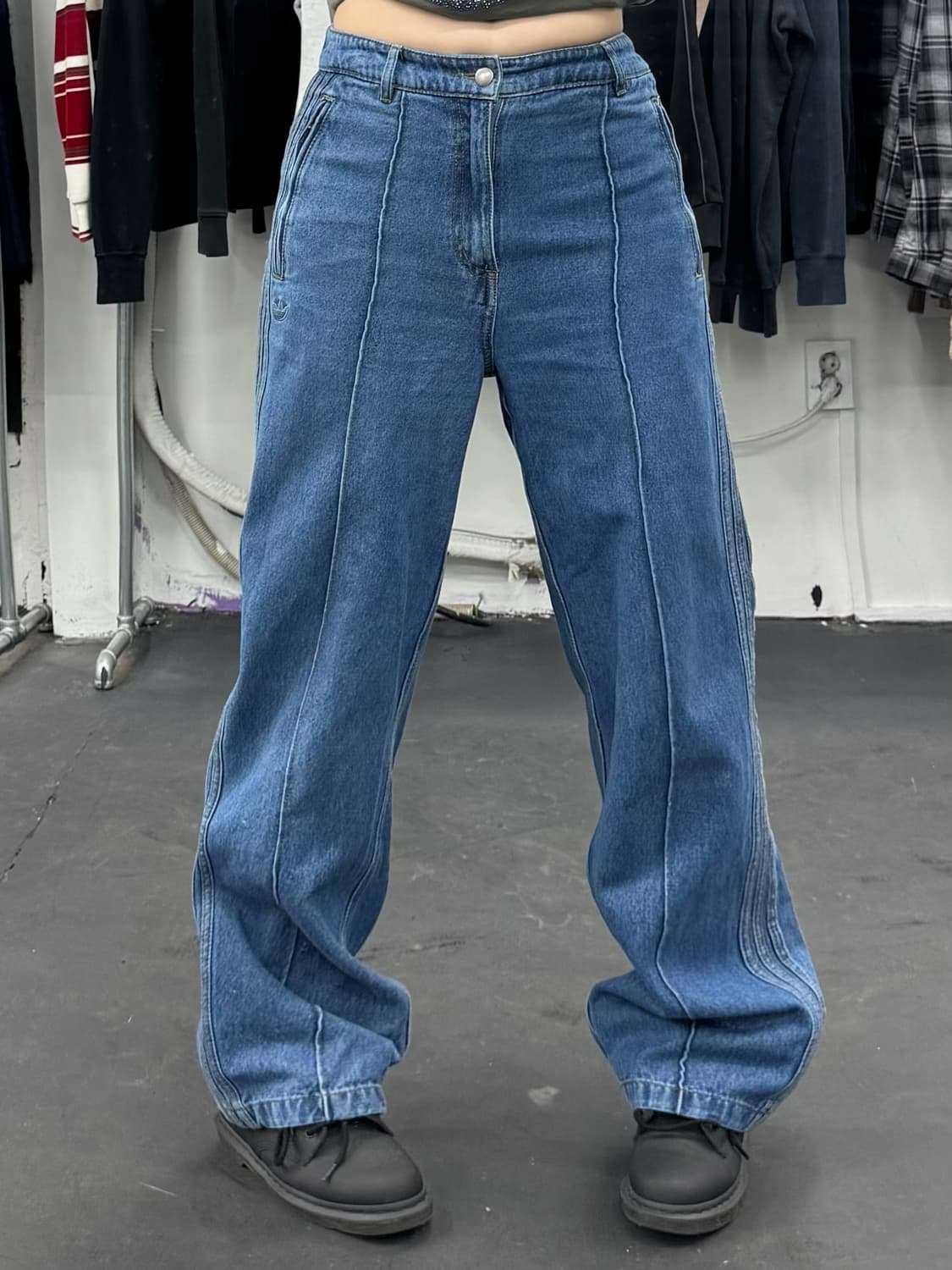 아디다스 에센셜 데님팬츠 상품이미지3