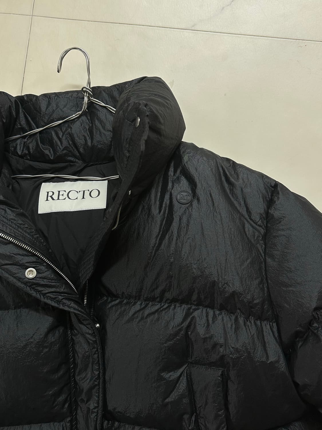 렉토 샤이닝 퀄티드 구스 다운 점퍼 상품이미지2