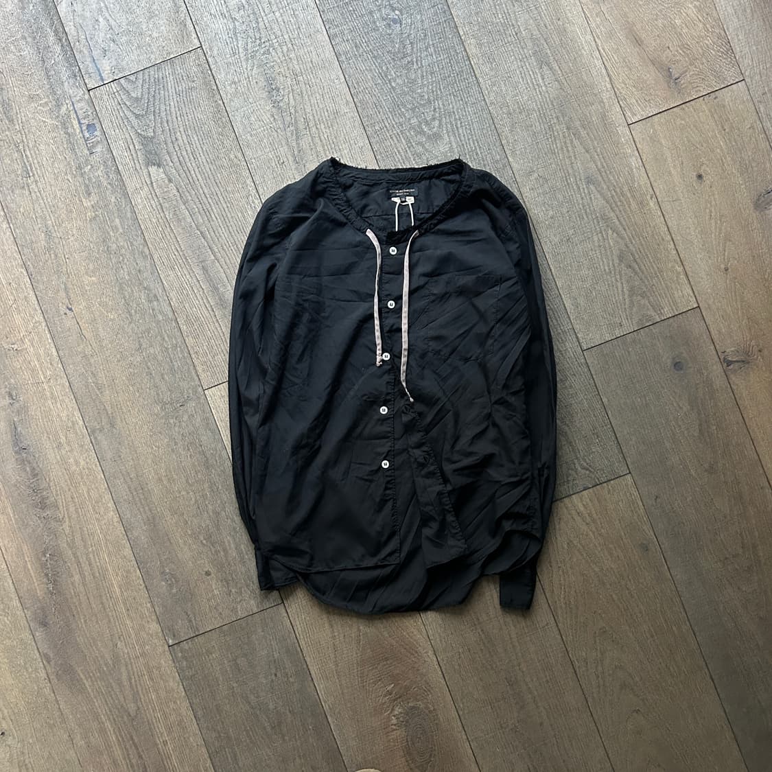 Line No Collar Basic Shirts 상품이미지1