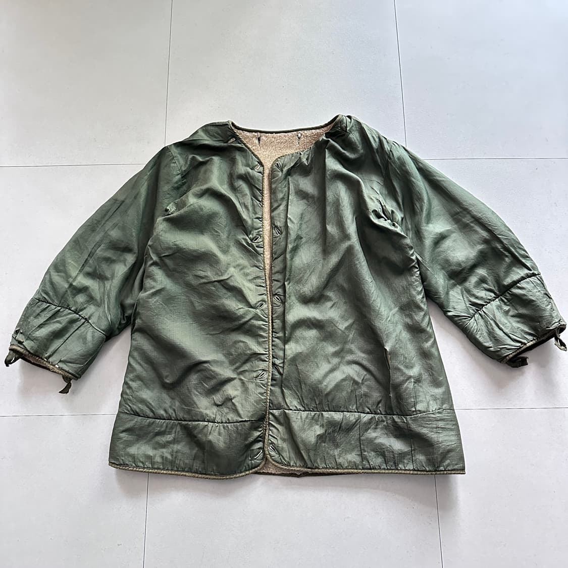 1951년산 미군 오리지널 M51 파카 양털 라이너 M 상품이미지5