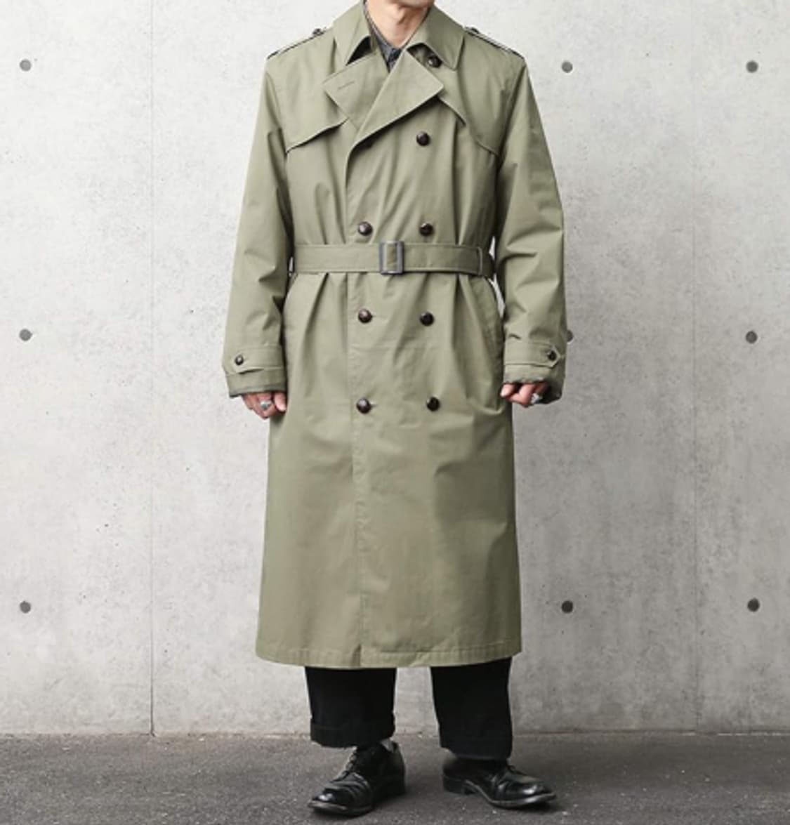 97 Dutch Army Double Trench Coat 상품이미지1