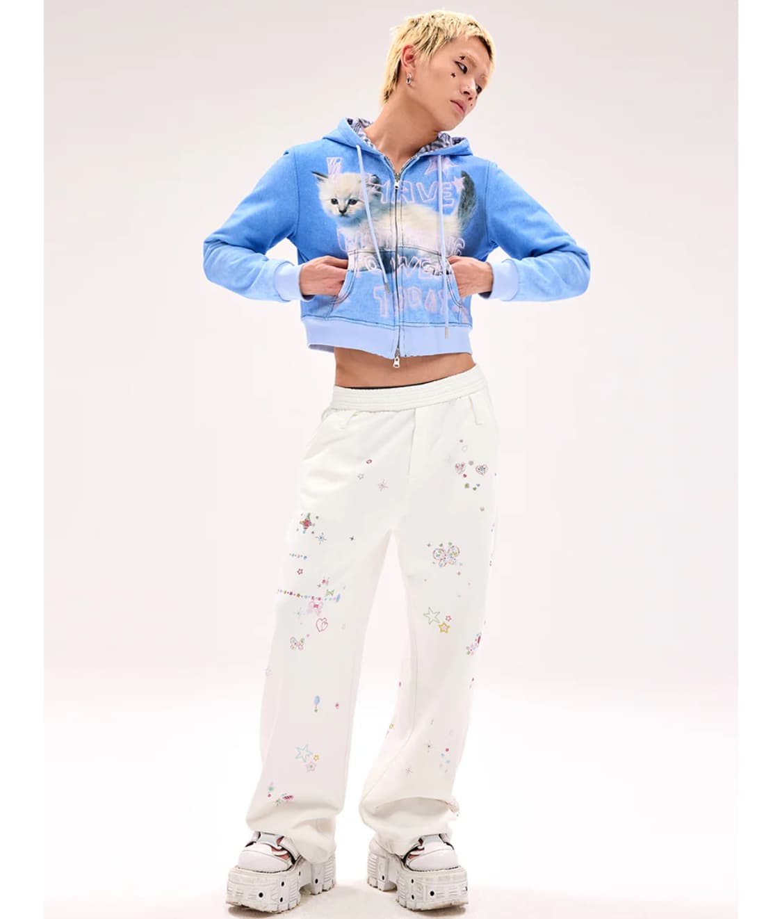 씨피어스 리버시블 후드집업 상품이미지4