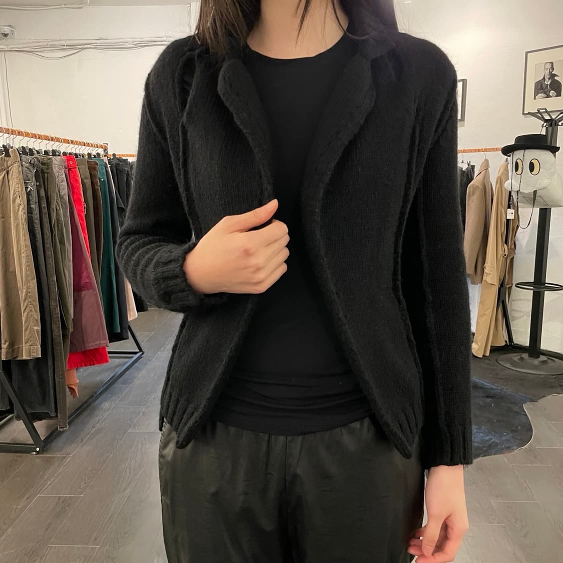 꼼데가르송 오픈 가디건 상품이미지4