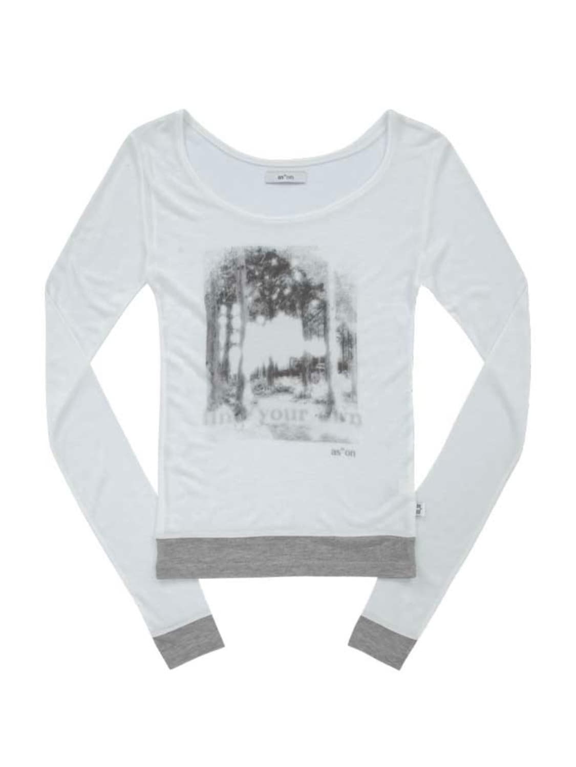 애즈온 포레스트 레이어드 티 상품이미지1