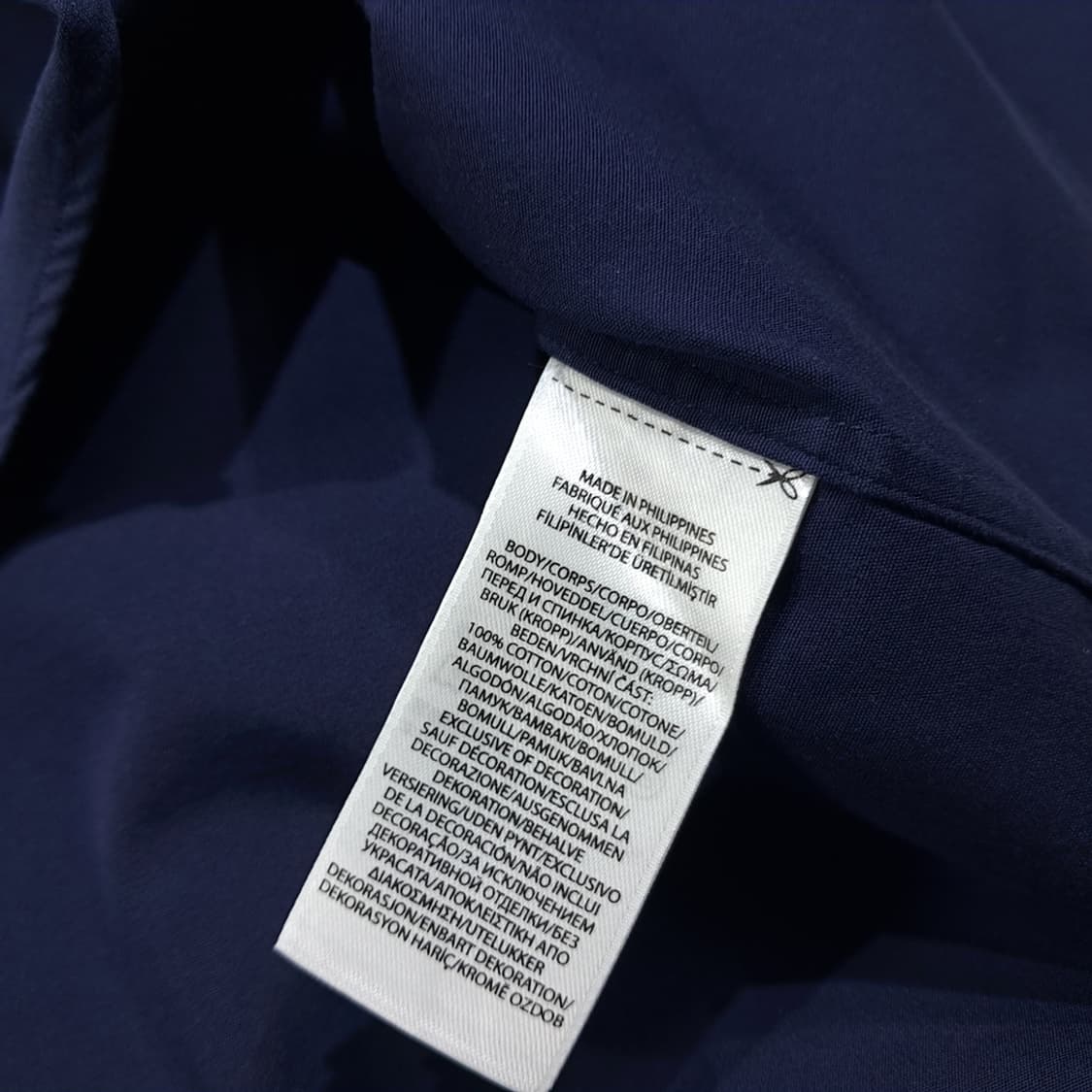 CL810 S 폴로 코튼 버튼다운 다크네이비 셔츠 남방 상품이미지5