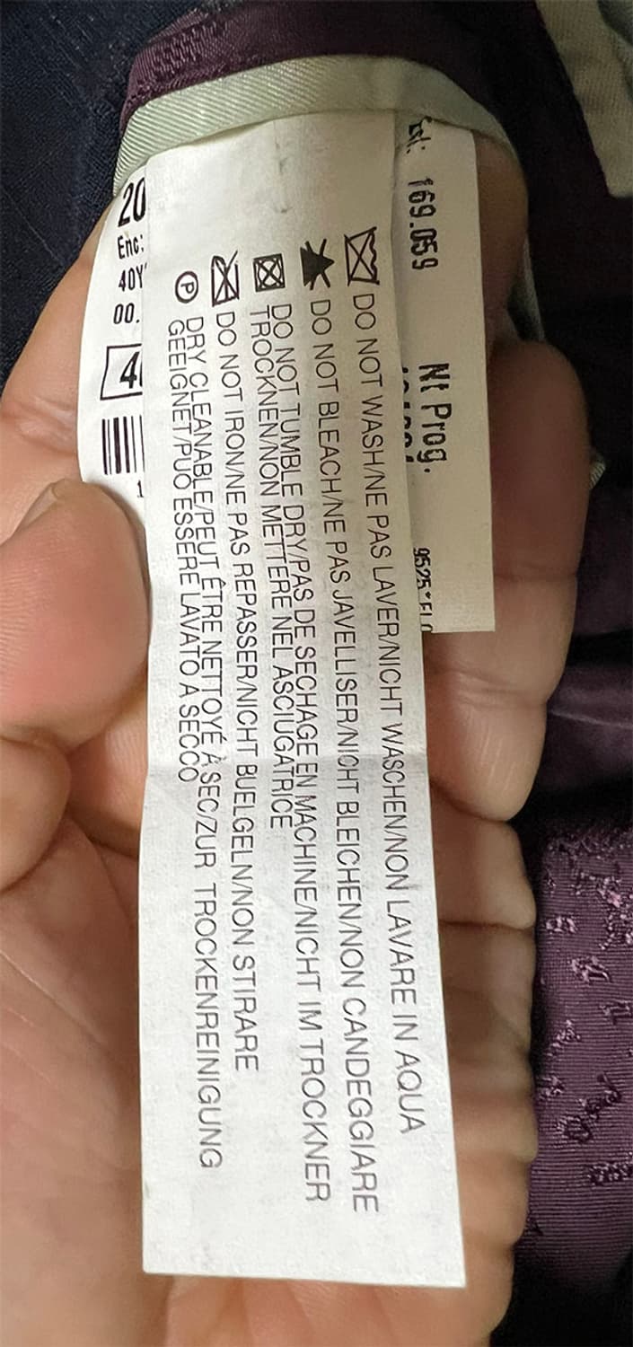 폴스미스 남자 정장자켓 춘추 체크 M 95 상품이미지4