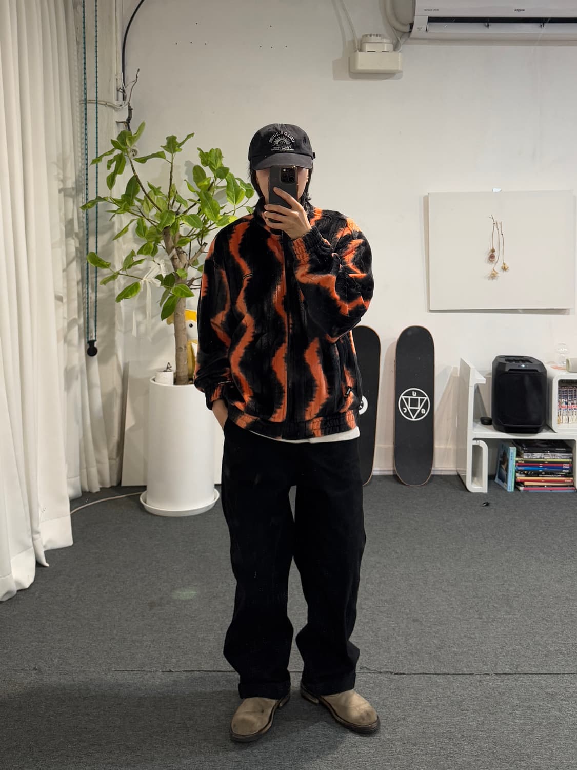 YESEYESEE 벨루어 트랙 자켓 상품이미지2