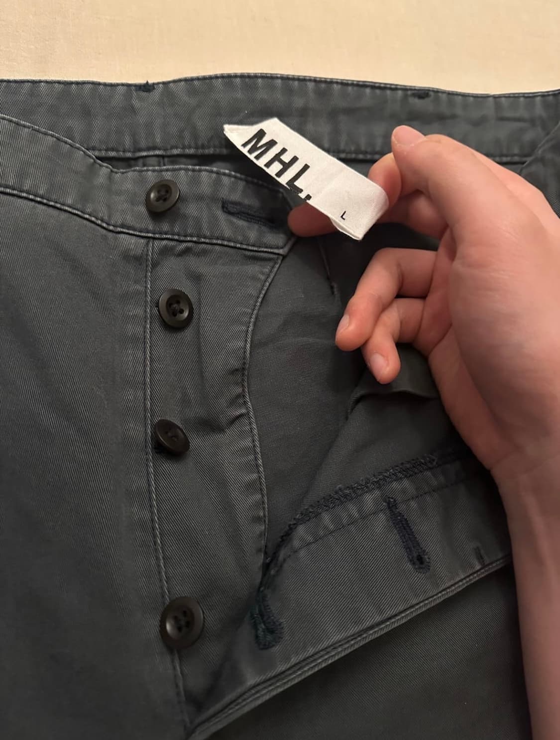 32) Margaret Howell 코튼 팬츠 상품이미지3