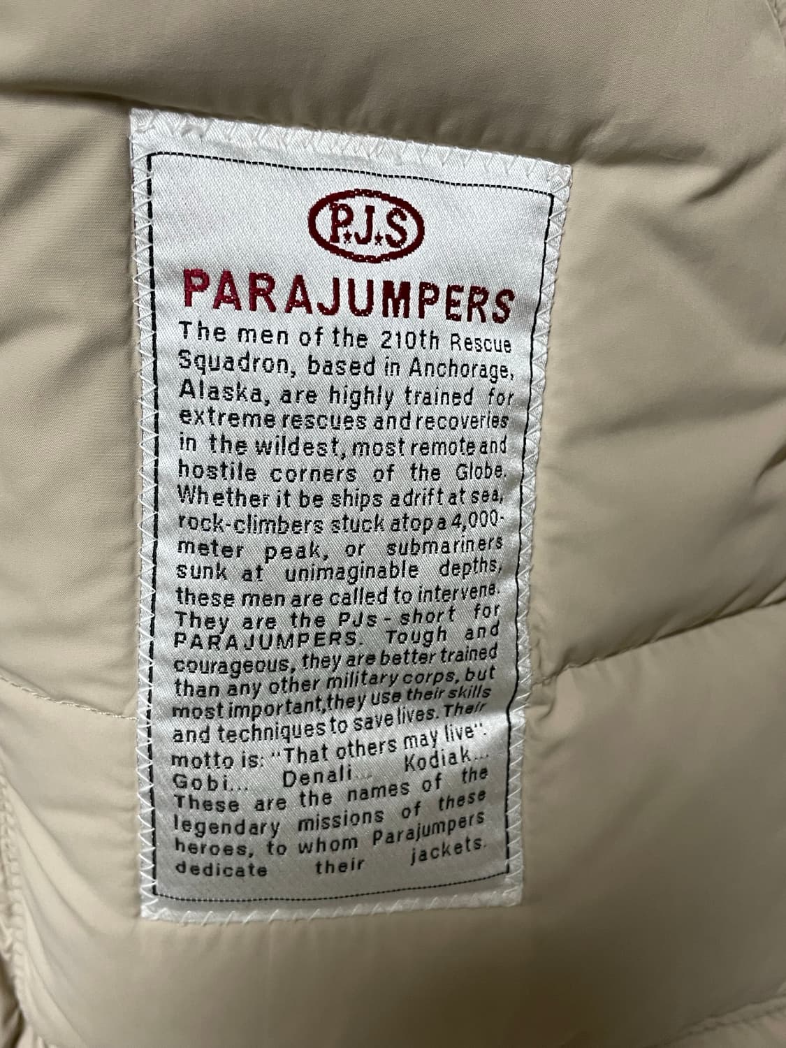 파라점퍼스 마스터피스 다운 패딩 상품이미지6