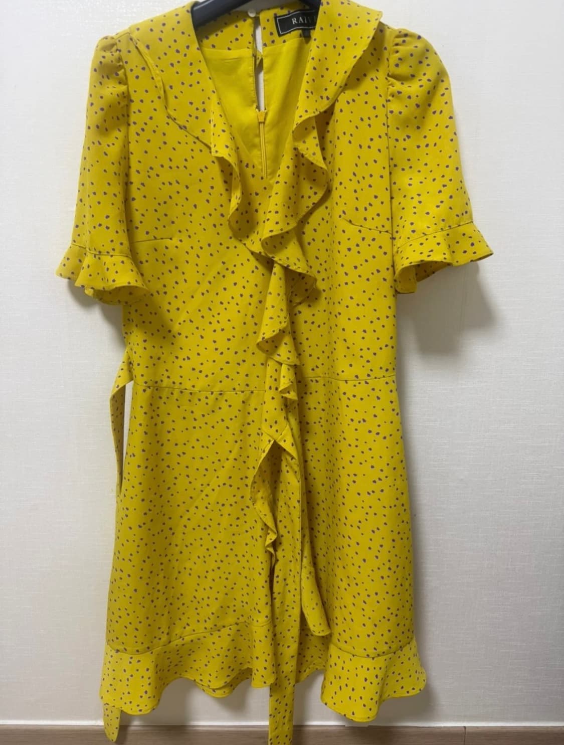 레이브 프릴 도트원피스 (1사이즈) 상품이미지2