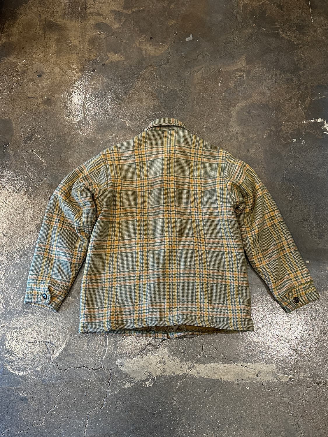 울리치 체크 패턴 포켓 퍼 자켓 M 상품이미지2