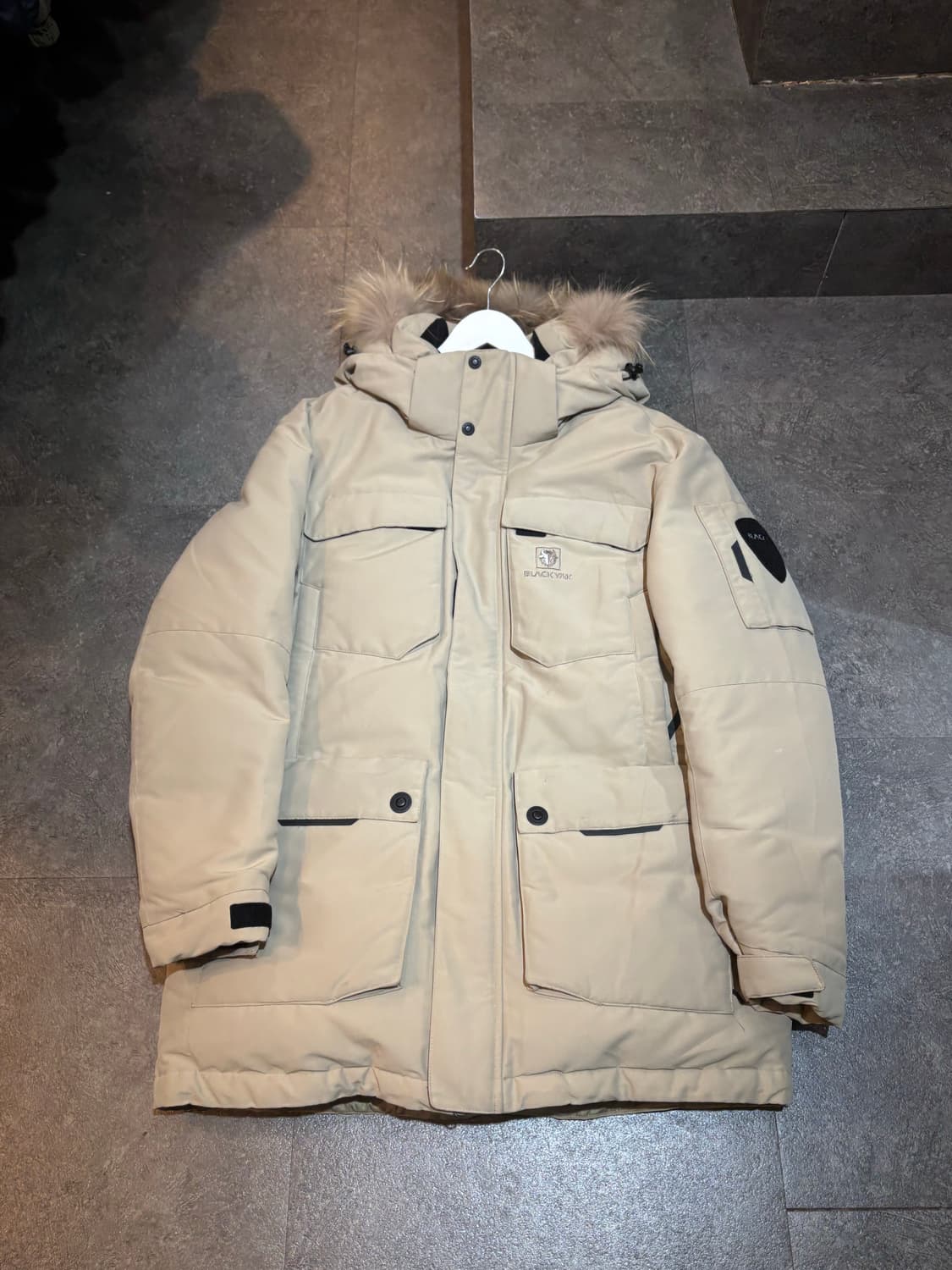 블랙야크 오리털 패딩 남성 105사이즈 상품이미지2