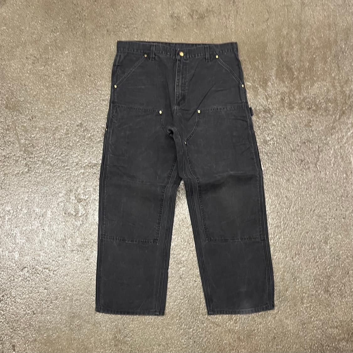 90s Carhartt 더블니 워크 팬츠 (35“) 상품이미지2