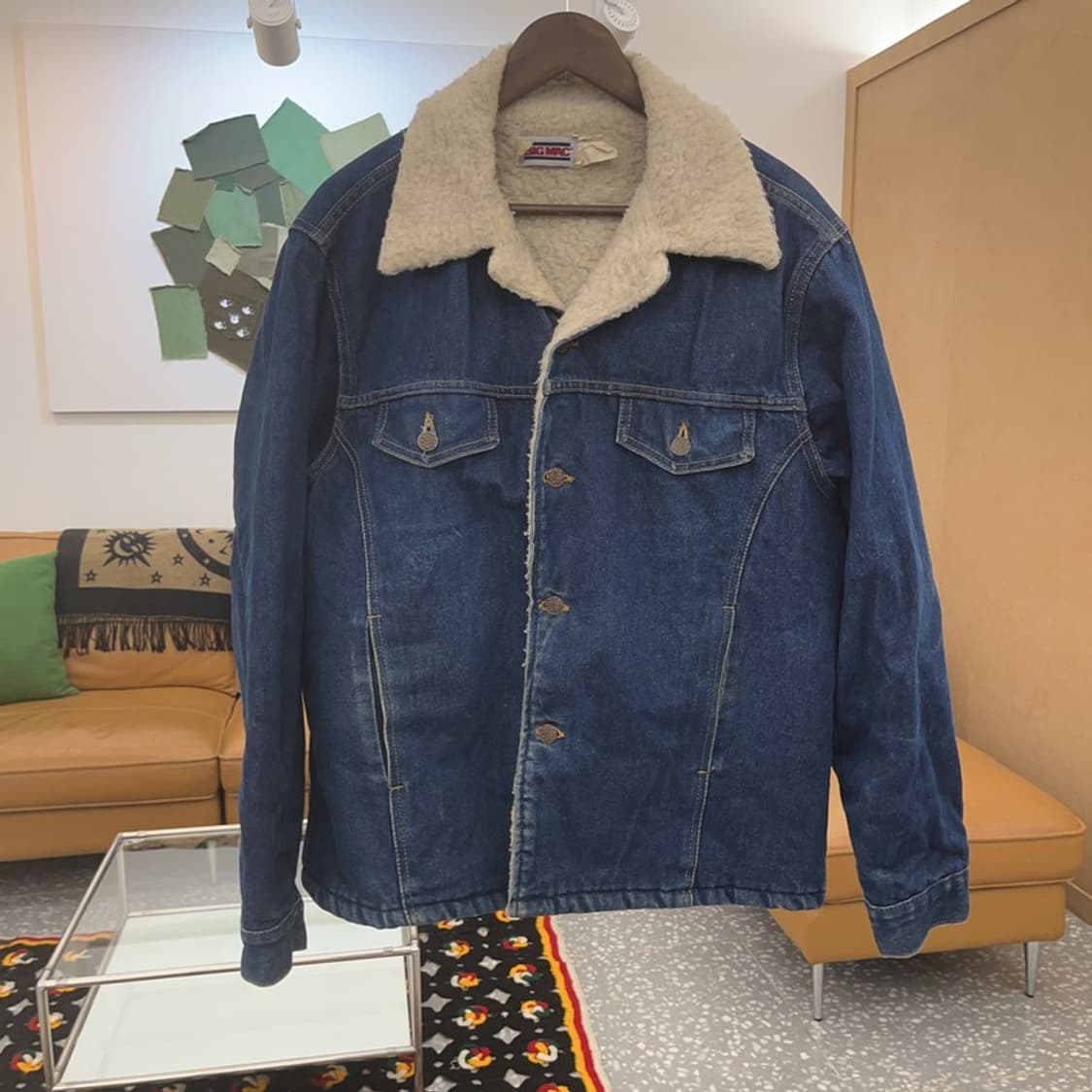 BIG MAC 80s 쉐르파 데님 청자켓 110 C06981 상품이미지3