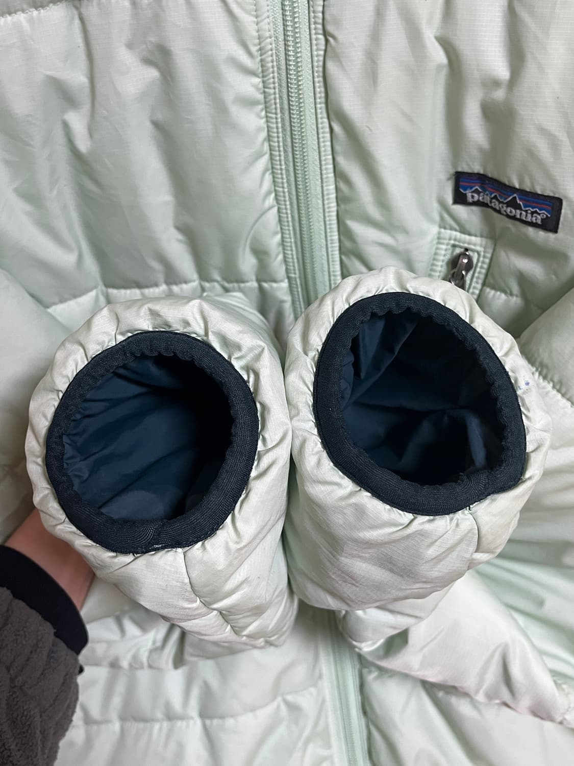 2000s Patagonia hooded puffer L 상품이미지7