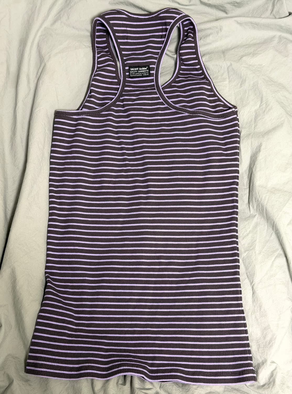 베이컨트 아카이브 maya stripe sleeveless top 상품이미지2
