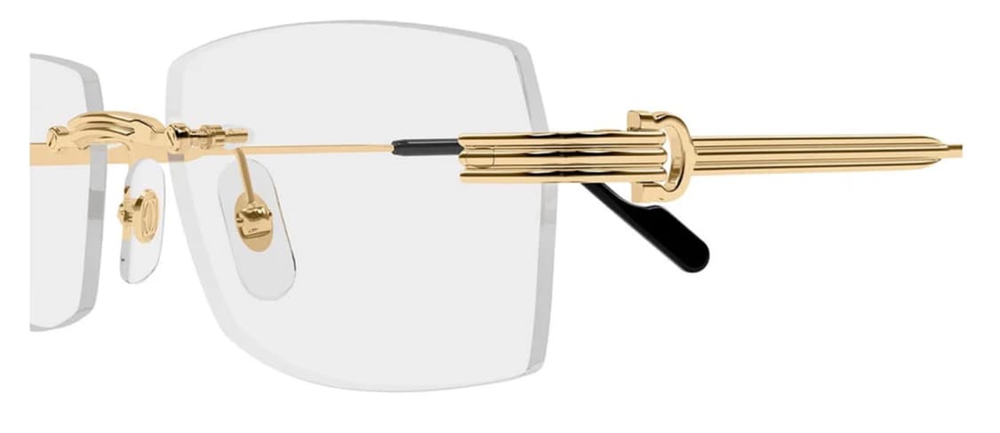 까르띠에 림리스 렉탱귤러 안경테 CT0578O 001 55 상품이미지5