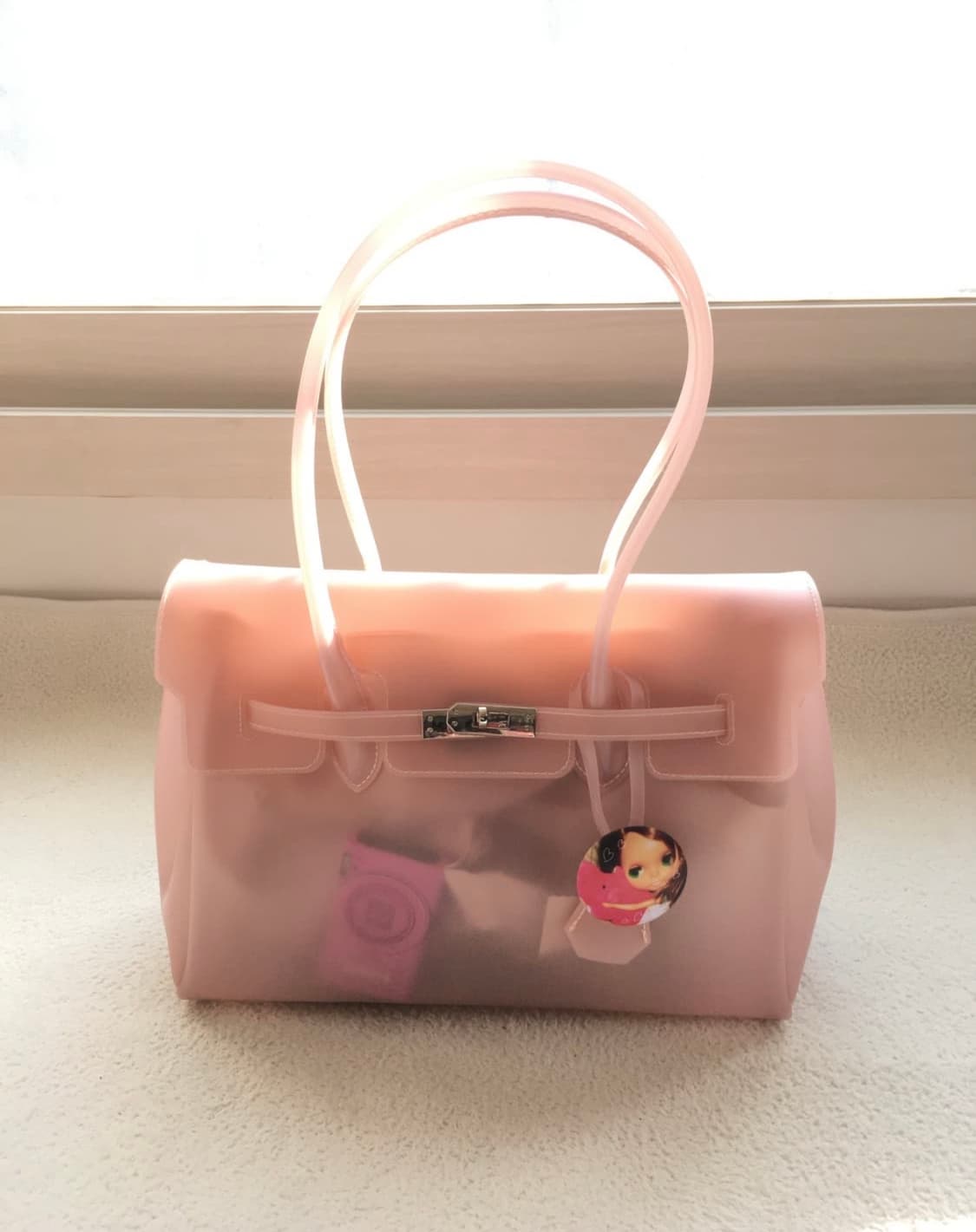 새상품🎀 뮤트핑크 젤리버킨 상품이미지2
