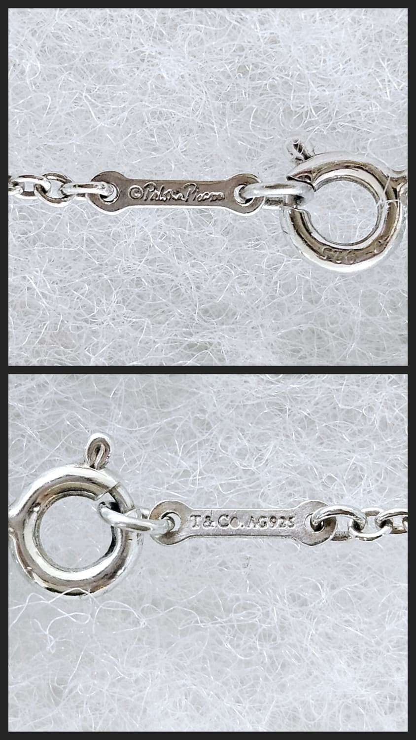 티파니앤코 러빙하트 팔찌 실버 M사이즈 17.8cm [정품/풀구성] 상품이미지3