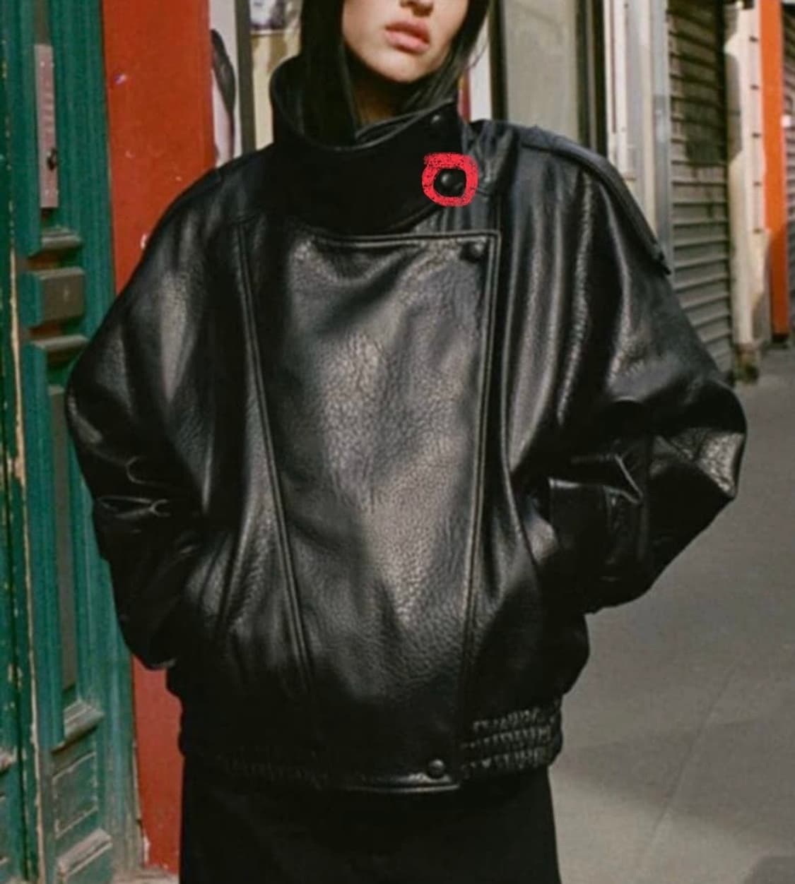 자라 페이크 레더 점퍼 상품이미지6