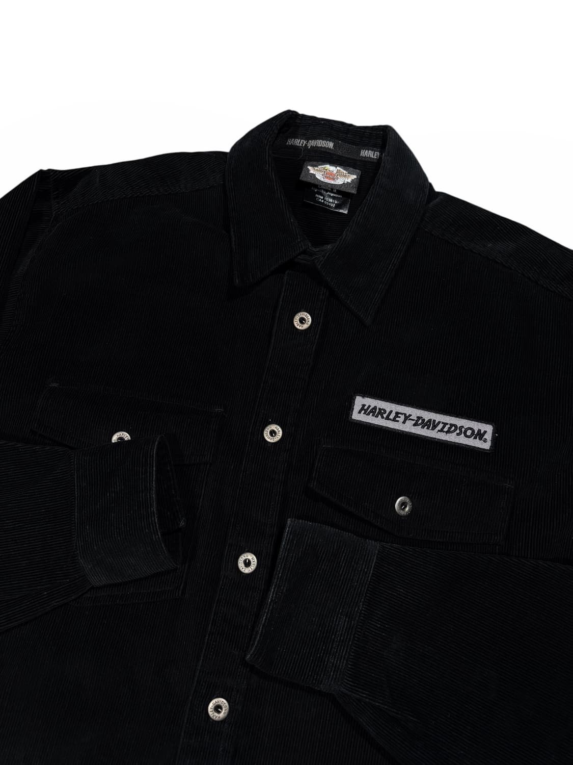 Harley Davidson 할리데이비슨 코듀로이 셔츠 상품이미지2
